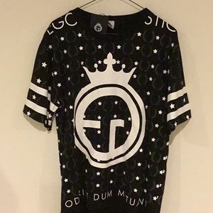 Ego Linguistic Stars & Ego T Shirt Med New